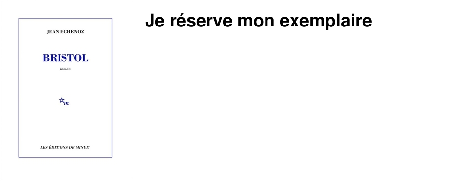 Je r�serve mon exemplaire