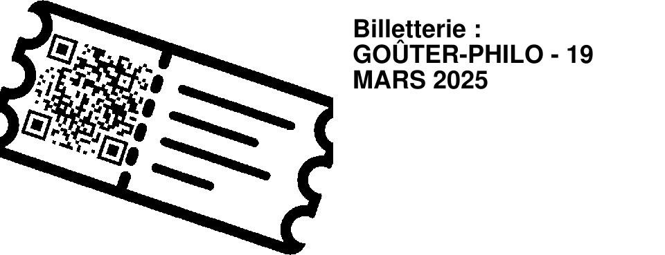 Billetterie : GO�TER-PHILO - 19 MARS 2025